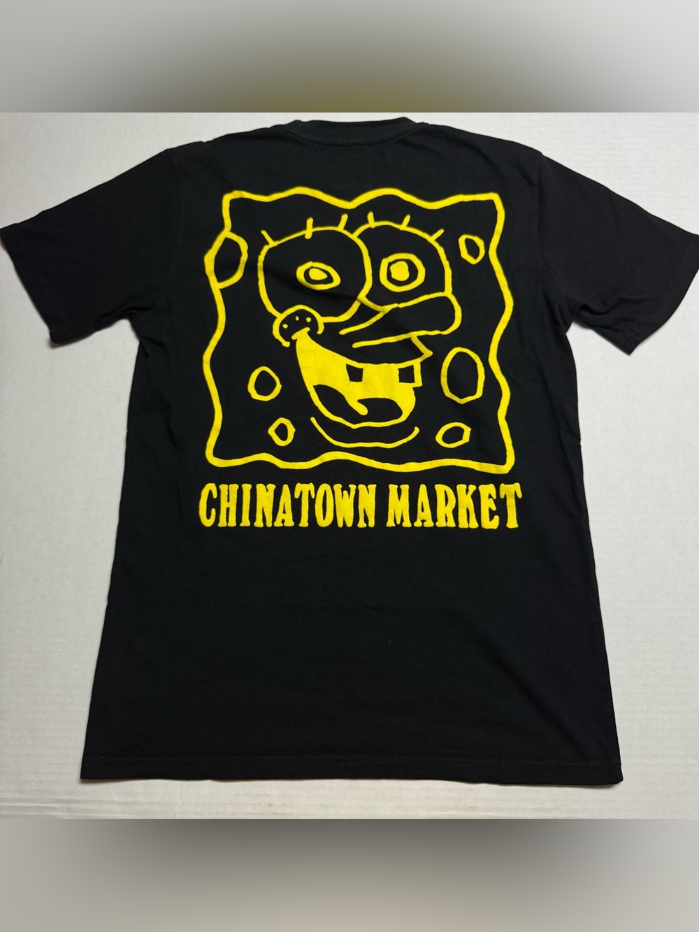 Chinatown Market x SpongeBob SquarePants Double Sided Crewneck T-Shirt Size: M